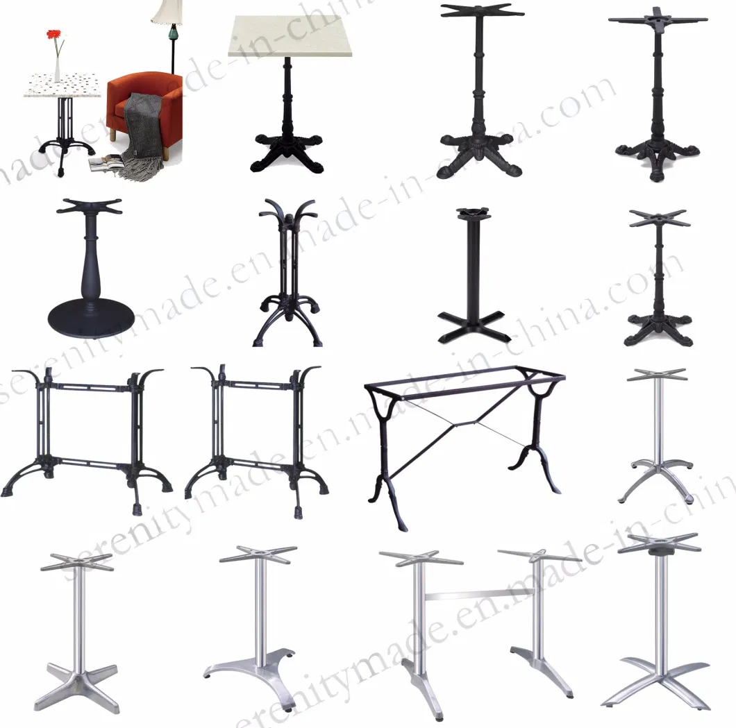 Wholesale Industrial Table Base Metal Iron Aluminium Stainless Steel Bar Table Base Dining Table Base