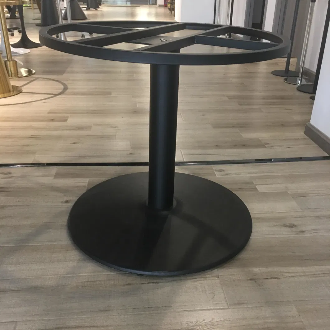 Available Customized Unique Top Cast Iron Table Base