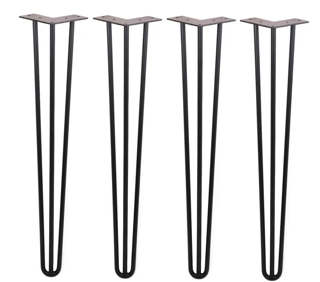 2023 Hot Selling 3-Rod Hairpin Legs for Furniture